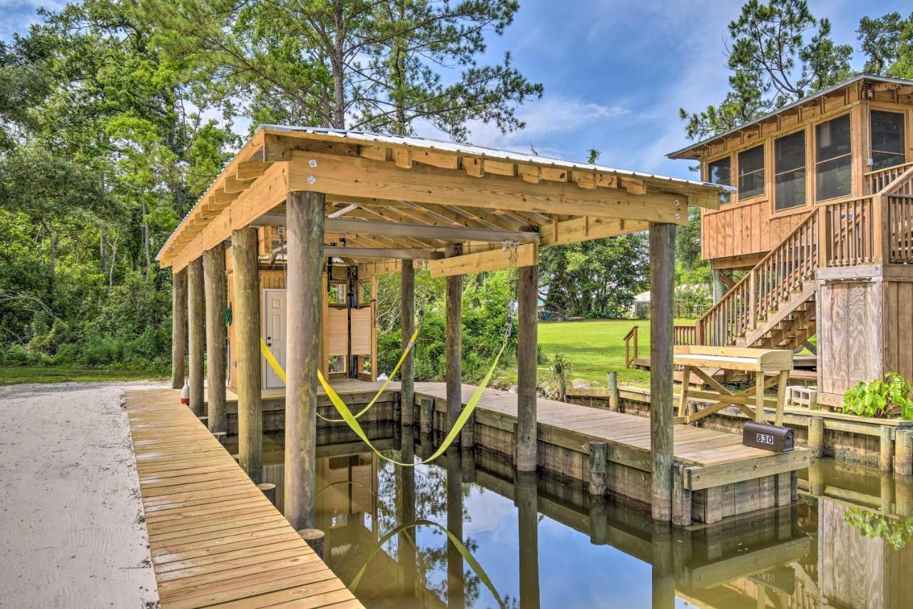 Riverside New Magnolia Springs Home With Dock, Beach Foley Exterior photo